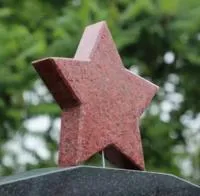 Гранитная звезда на памятник героям ВОВ в Новосибирске (518406)