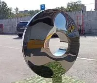 Линза арт  скульптура (519063) ∅ 2500 сталь AISI304 Новосибирск 
