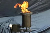 Газовая горелка ГВД 379 10 89 00 ПС (197181) сертификат вечный огонь ø 154 мм. ветроустойчивая  в Новосибирске