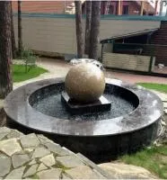 Сфера гранит фонтан 3D шар (518901) ∅ 750 мм. Новосибирск 