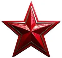 Красная звезда горячая эмаль нержавеющая сталь в Новосибирске (518428)