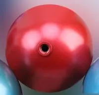 Ёлочный шар красный (518840) ∅ 500 мм. Новосибирск