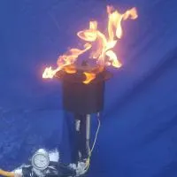 Газовая горелка апс (газ-контроль) (1624) монтаж - автомат вечный огонь ø 154 мм. ветроустойчивая  в Новосибирске