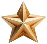 Звезда из латуни элемент декора на памятник в Новосибирске (518509)
