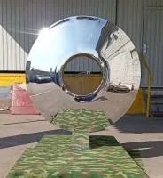 Линза арт декор (519061) ∅ 2000 сталь AISI304 Новосибирск 