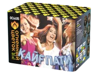 Батарея салютов Кайф-пати ОС6405 купить от производителя Огненный Цветок — Новосибирск